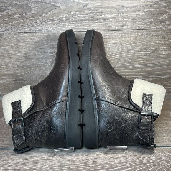 Timberland Kenniston Warm Fleece Lined Women’s Sz 11 Gray Sensor Flex Ankle Boot - Picture 9 of 10